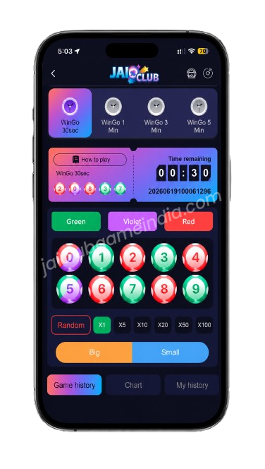 How to win Jai Club Wingo colour prediction game 2026